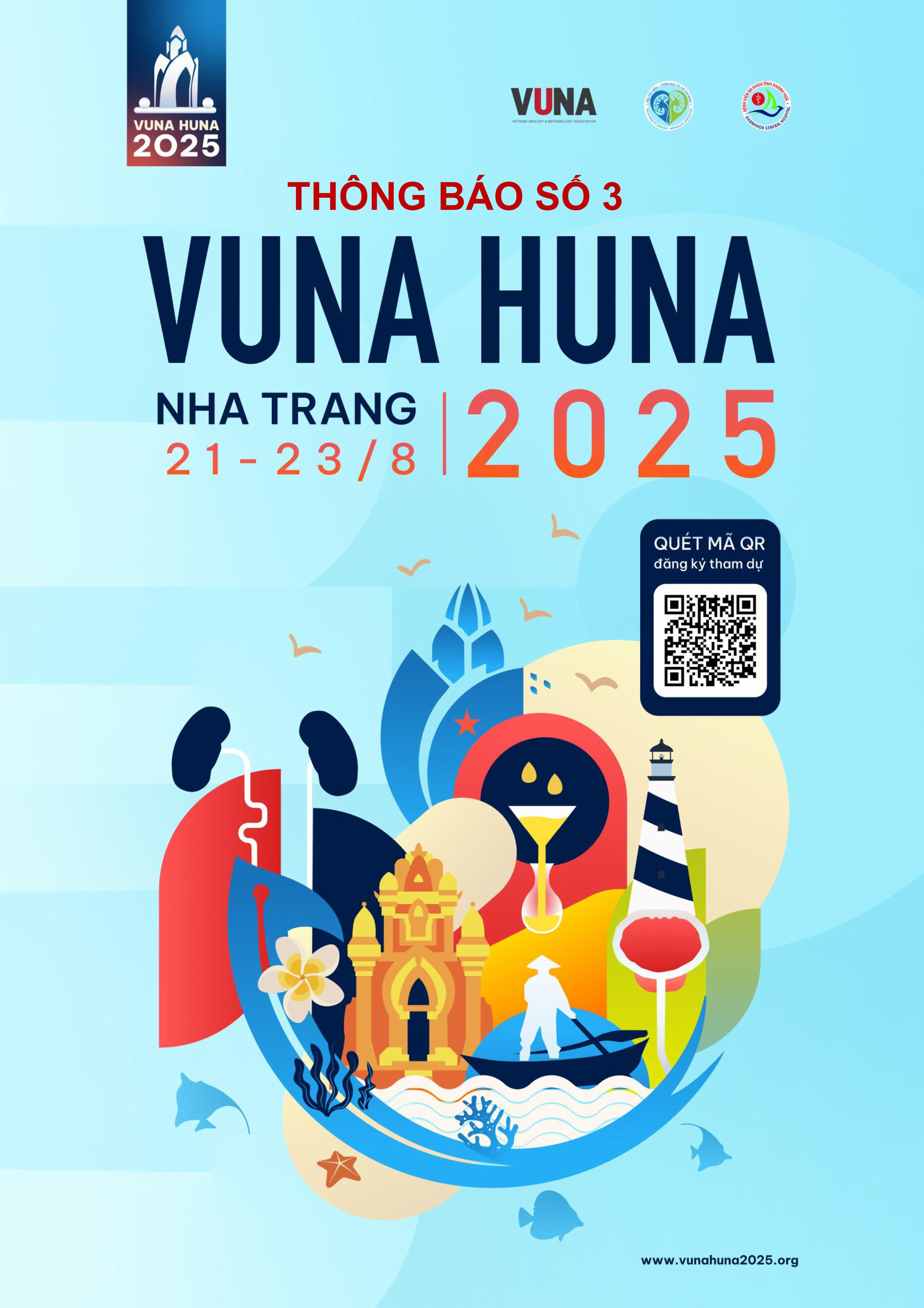 THÔNG BÁO SỐ 3  - HỘI NGHỊ KHOA HỌC THƯỜNG NIÊN  HỘI TIẾT NIỆU – THẬN HỌC VIỆT NAM LẦN THỨ XIX  HỘI TIẾT NIỆU – THẬN HỌC TP. HỒ CHÍ MINH LẦN THỨ XXII 