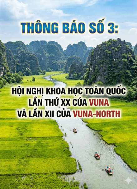 Thông báo số 3: Hội nghị khoa học thường niên lần thứ XX - Hội Tiết niệu Thận học Việt Nam